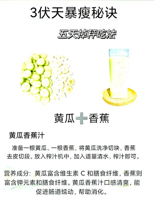 早上和晚上喝什么果汁减肥