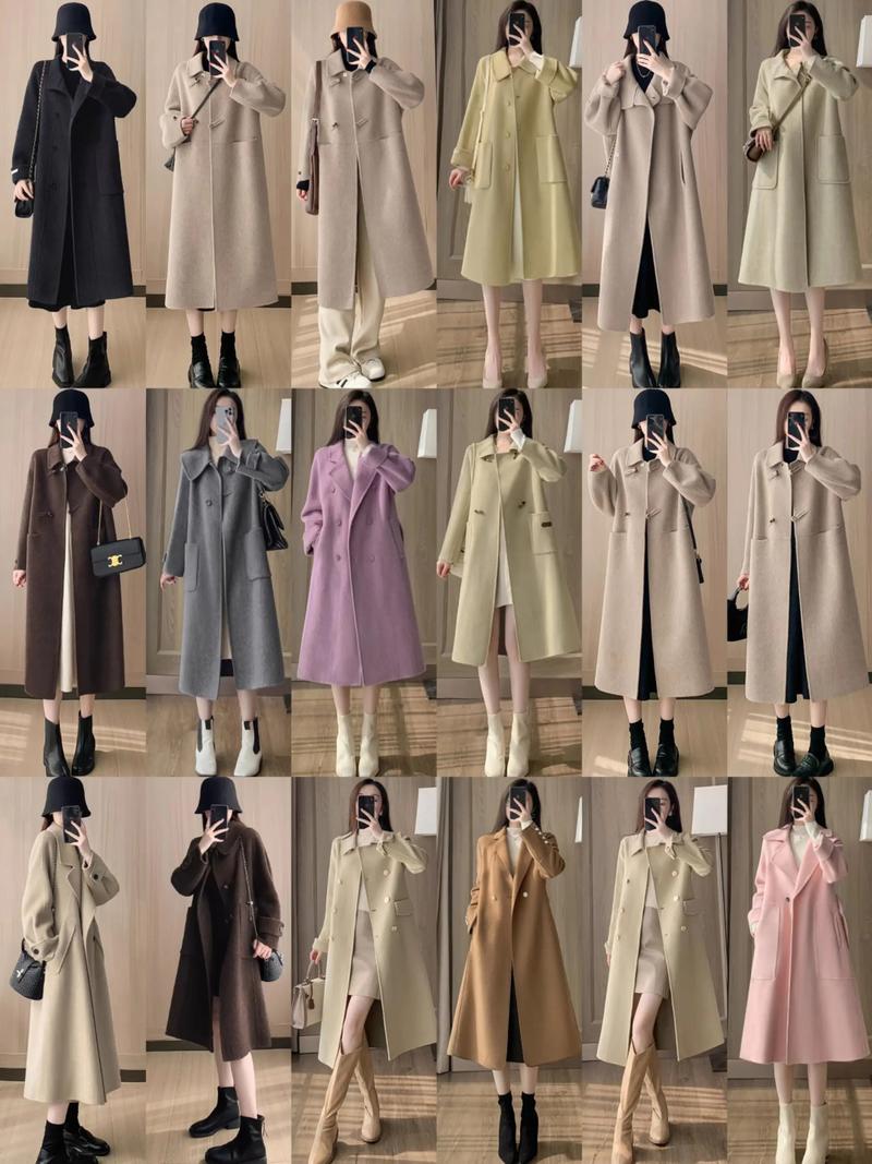 呢子长外套怎么搭配衣服