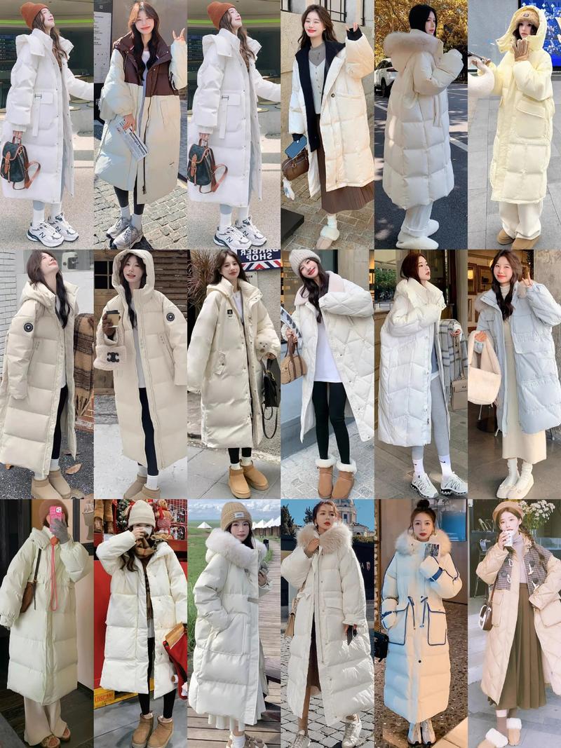 长款的羽绒服怎么搭配图片
