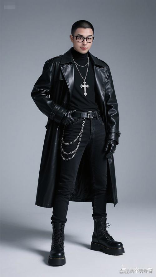 黑色皮靴怎么搭配图
