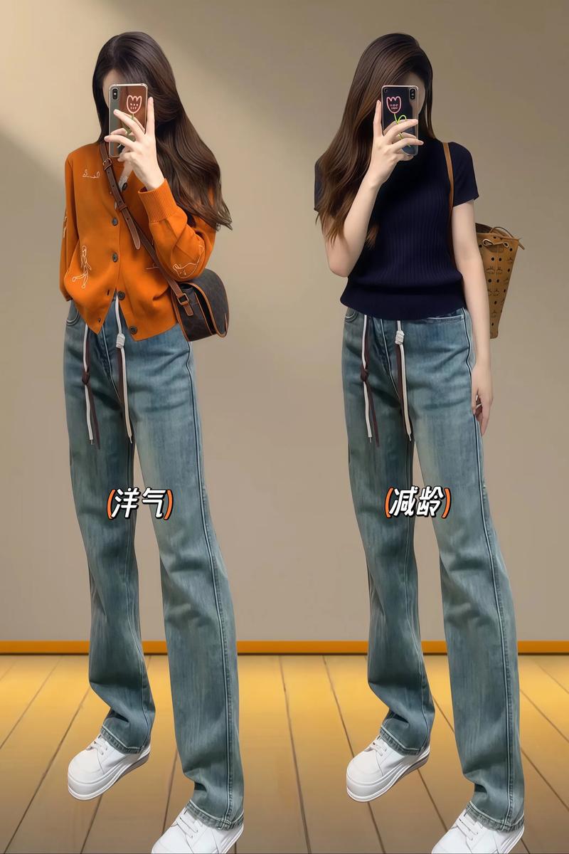 肥牛仔裤怎么搭配衣服