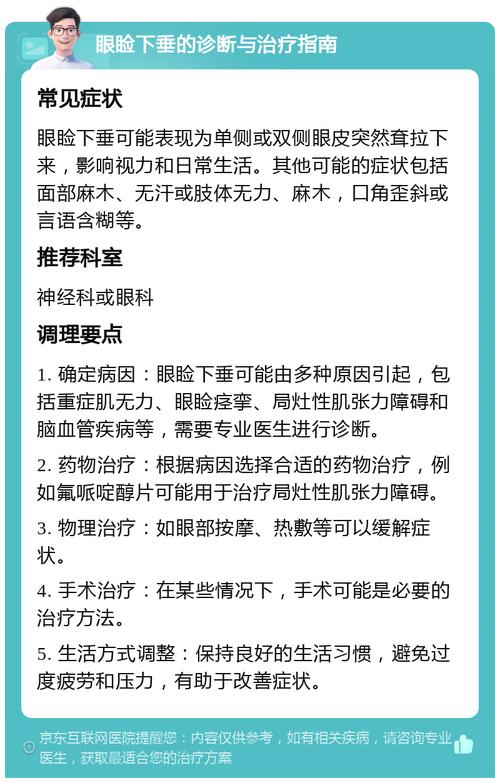 眼皮下垂是什么原因