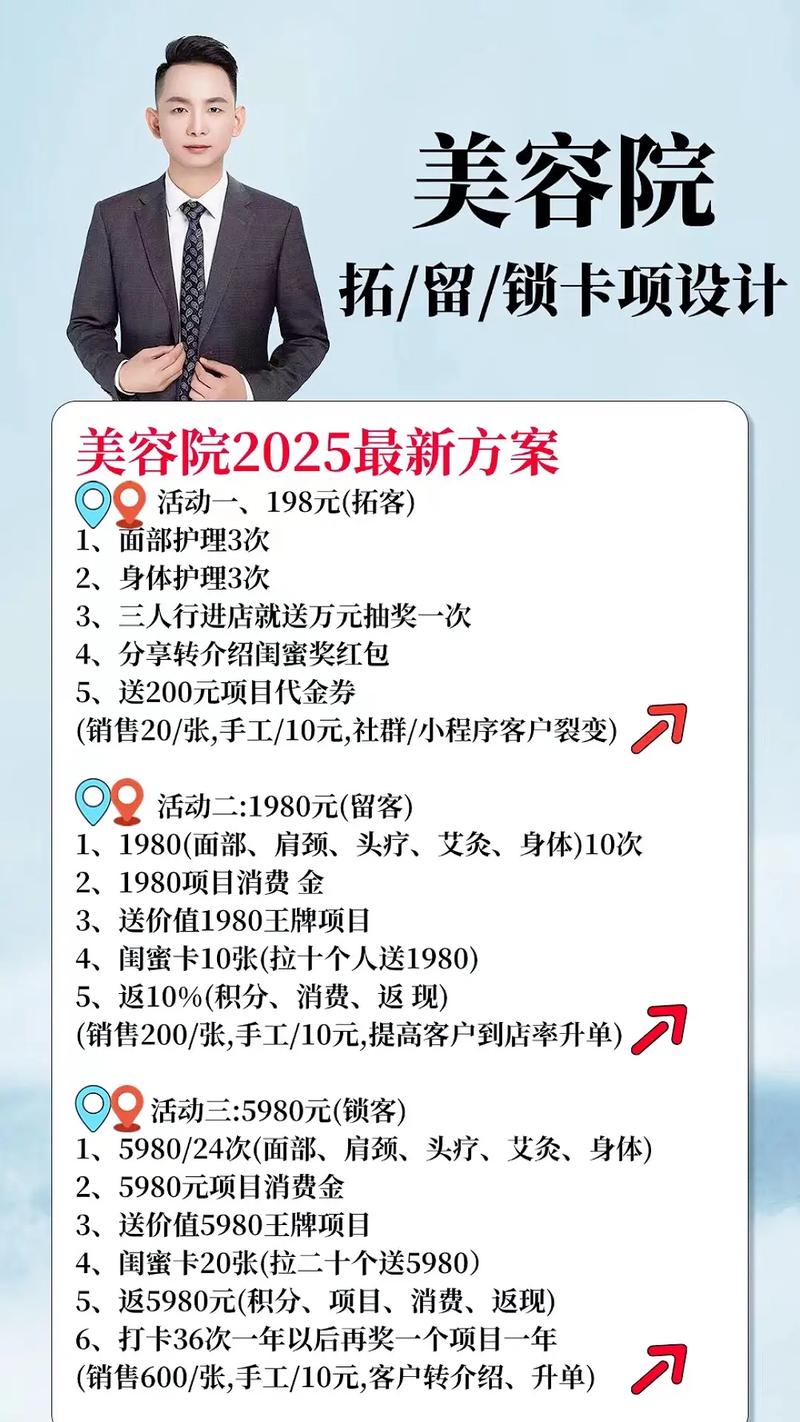 最新美容院营销方案