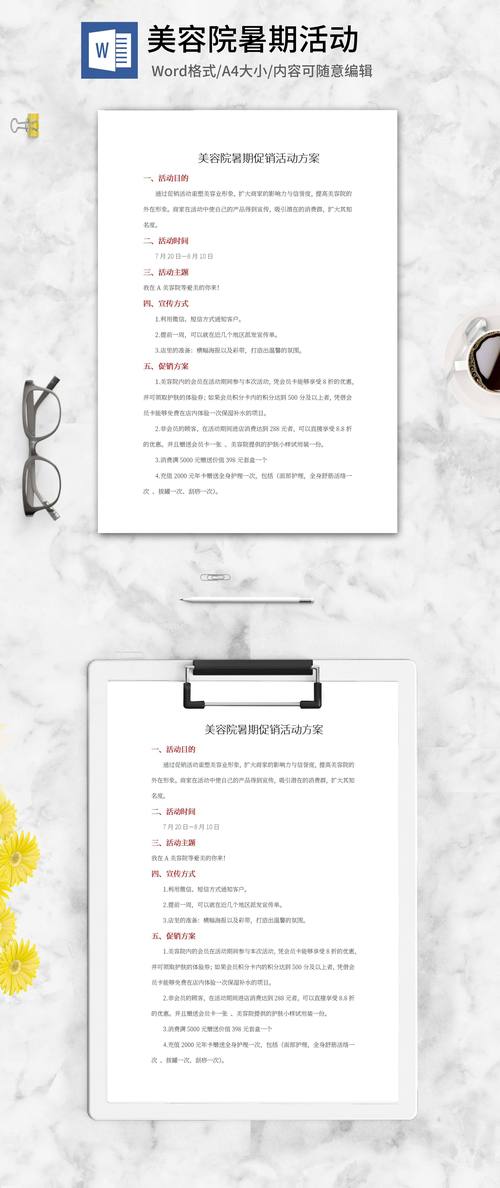 最新美容院营销方案