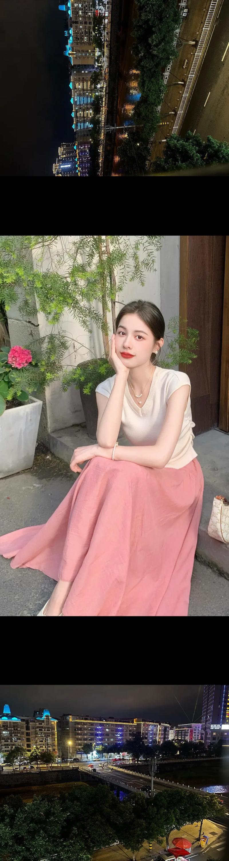 白色a字上衣怎么搭配