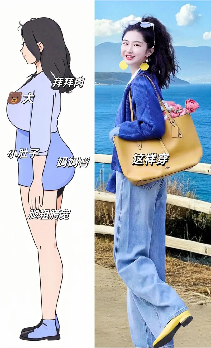 蓝色毛衣配什么大衣