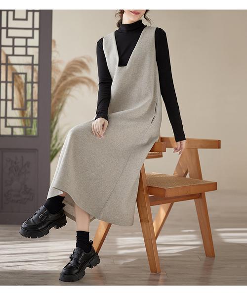 羊绒背心裙怎么搭配