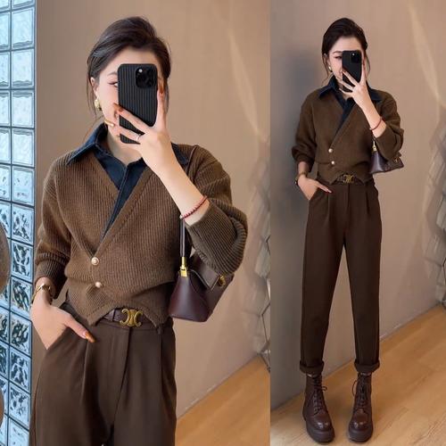 小毛衣怎么搭配图片大全