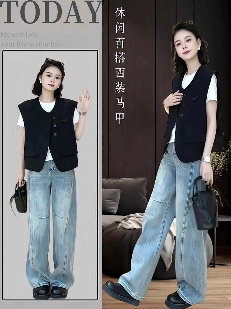 无袖坎肩外套怎么搭配