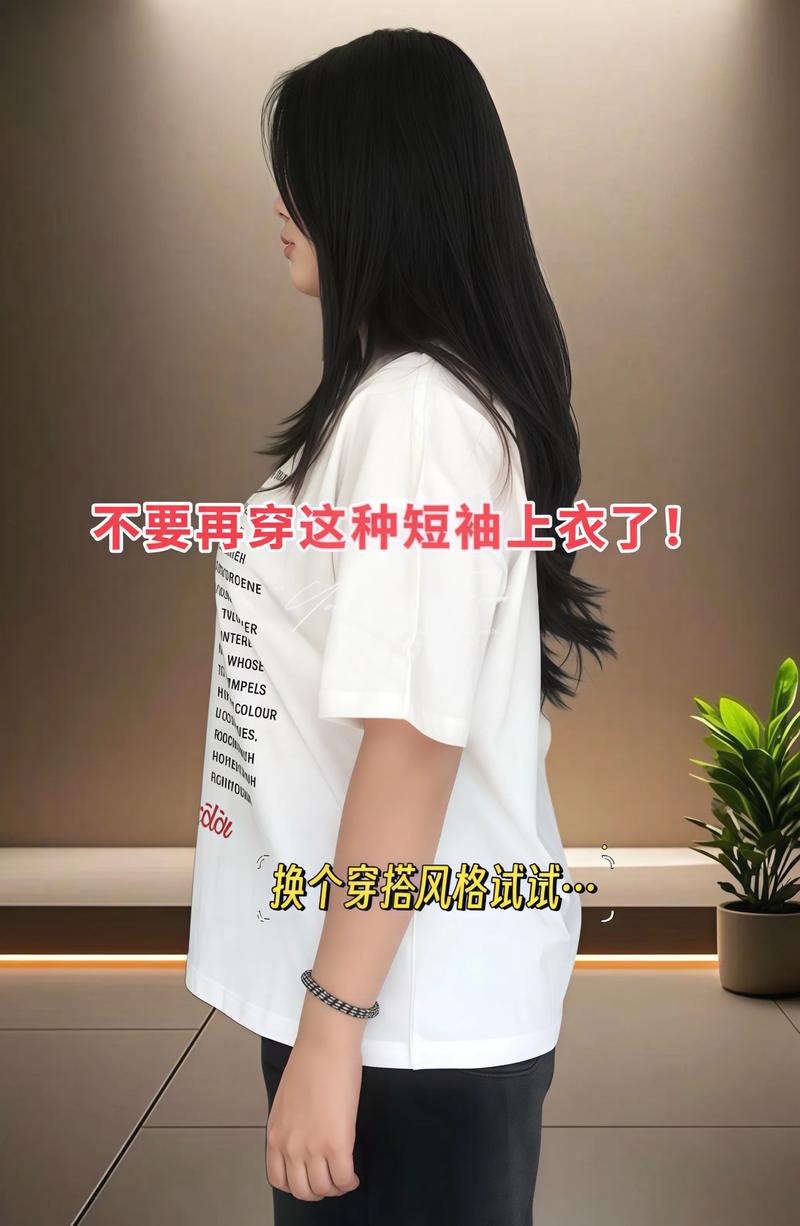 乳白色t恤怎么搭配图片