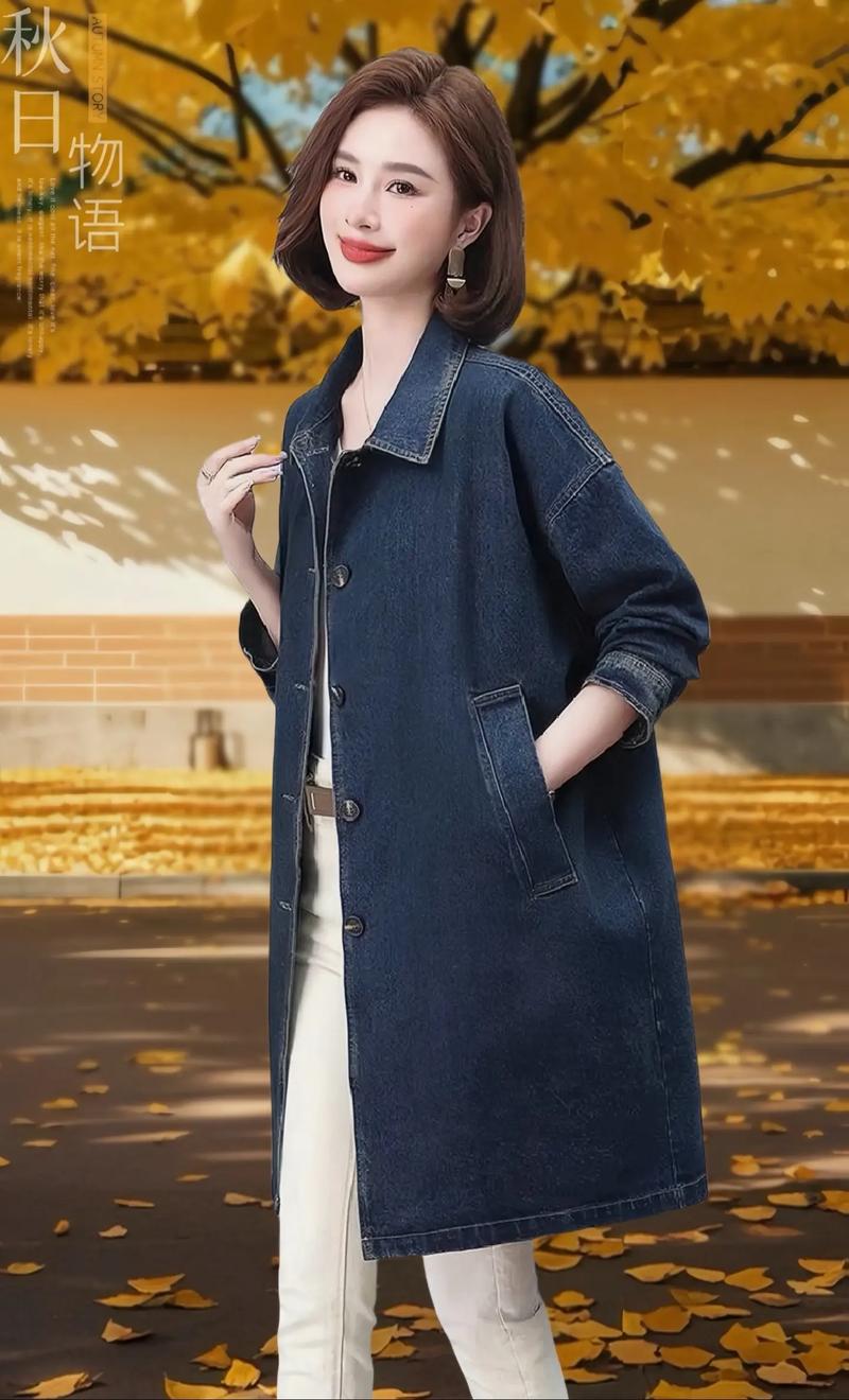 牛仔外套长款怎么搭配好看