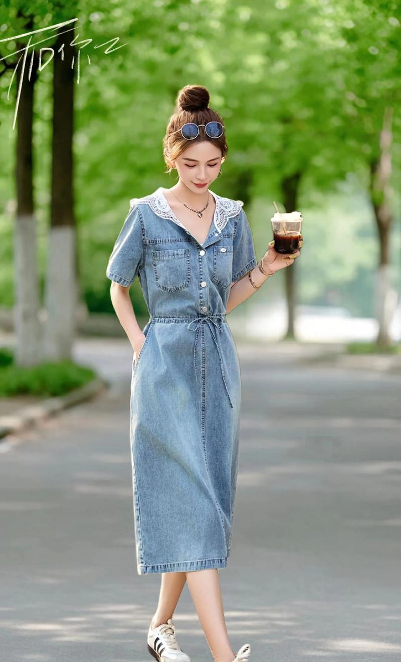 牛仔裙怎么搭配鞋图片