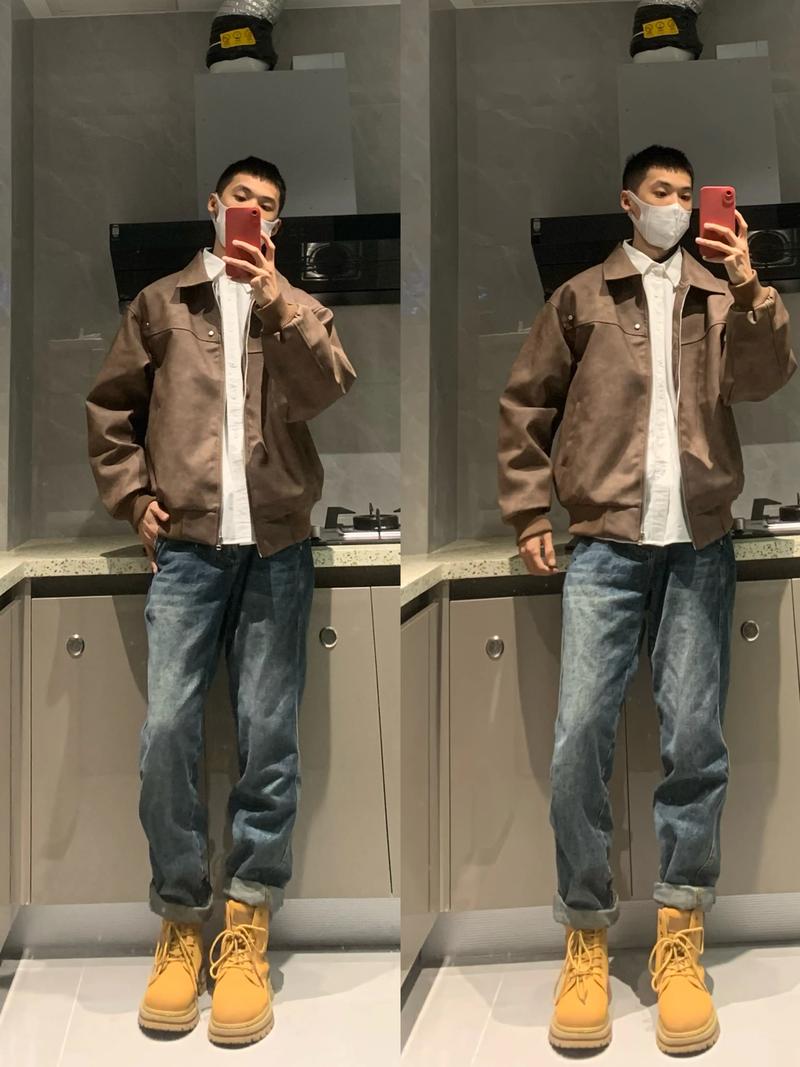 男牛仔衣搭配什么裤子