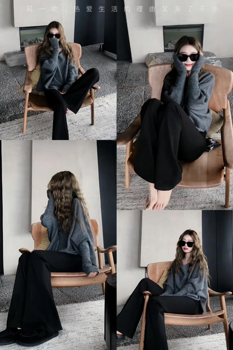 黑色蝙蝠袖怎么搭配