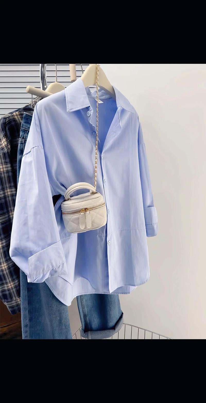 衬衫外套怎么搭配图片