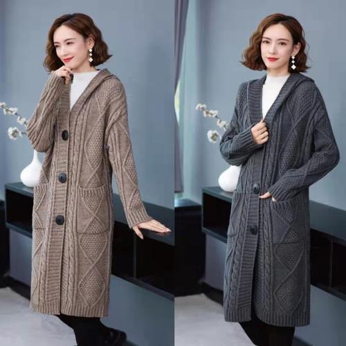 长毛衣怎么搭配外衣