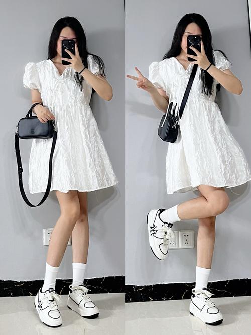 白色连衣裙配什么鞋子