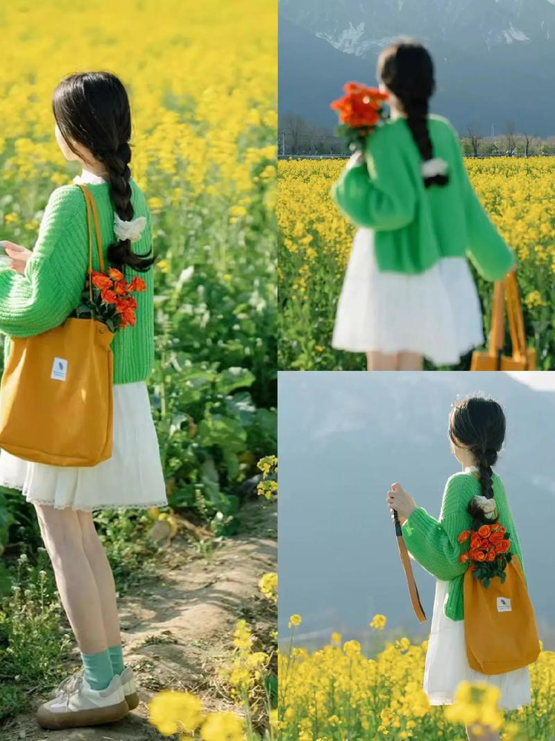 绿色毛衣配什么裙子