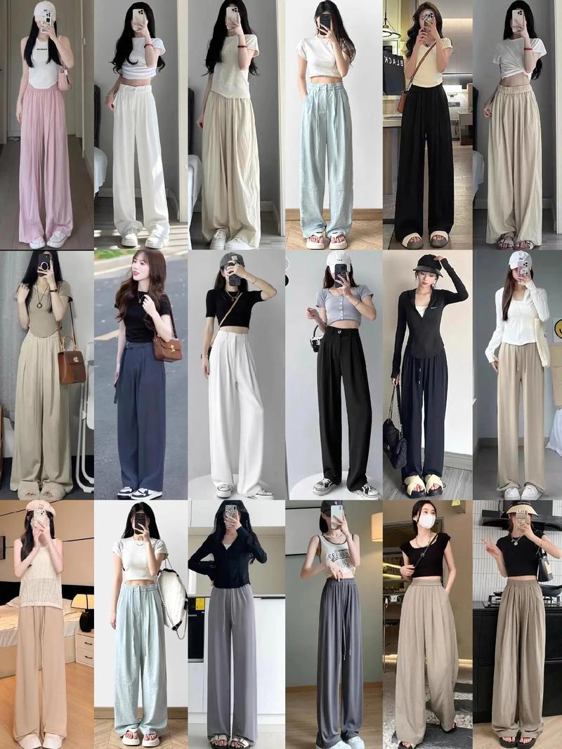 收脚阔腿裤怎么搭配