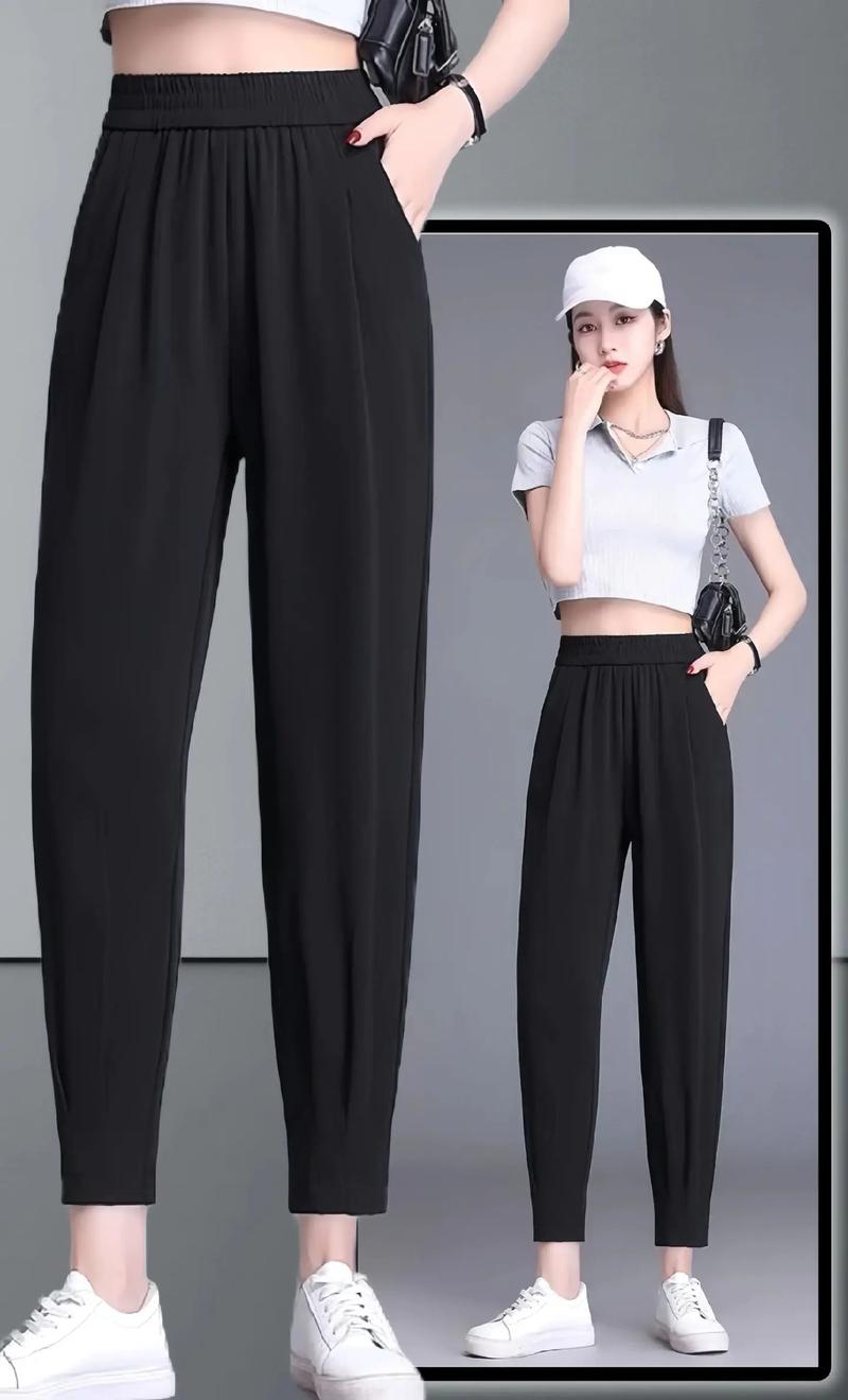 收脚的休闲裤怎么搭配