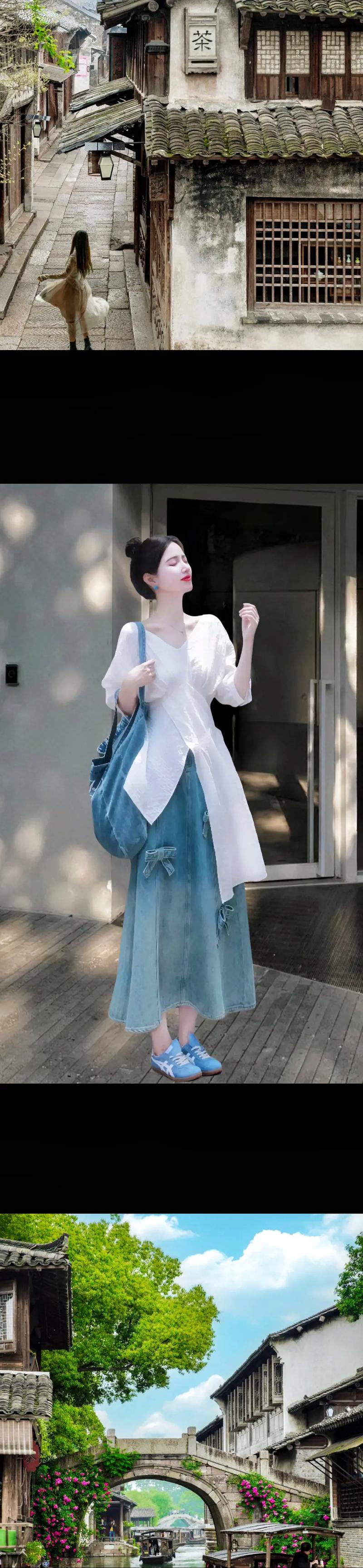 全白的衣服怎么搭配好看