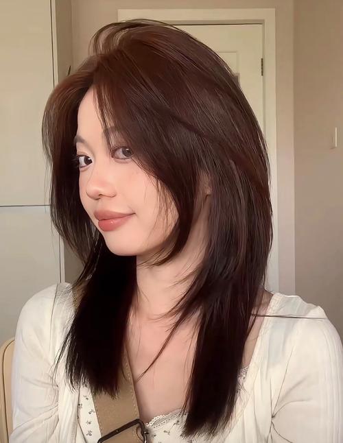 方脸长发适合什么发型