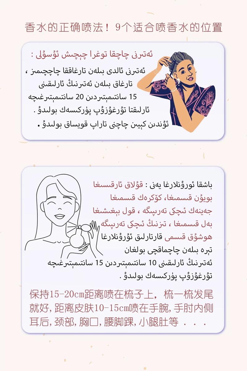 香水喷在什么地方