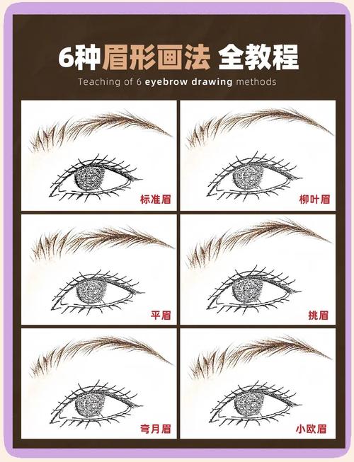 最新眉型的画法