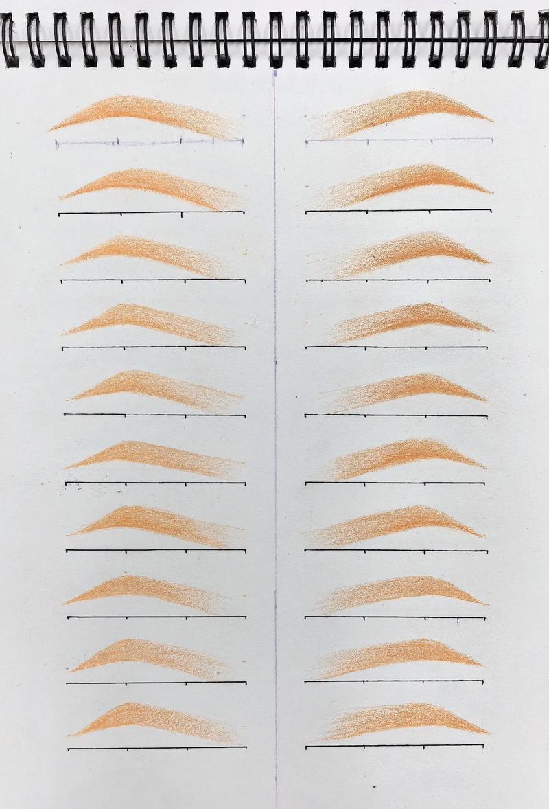 最新眉型的画法