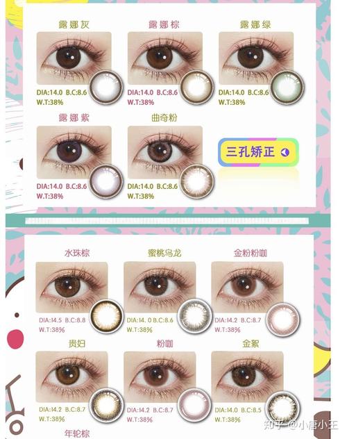 美瞳怎么搭配好