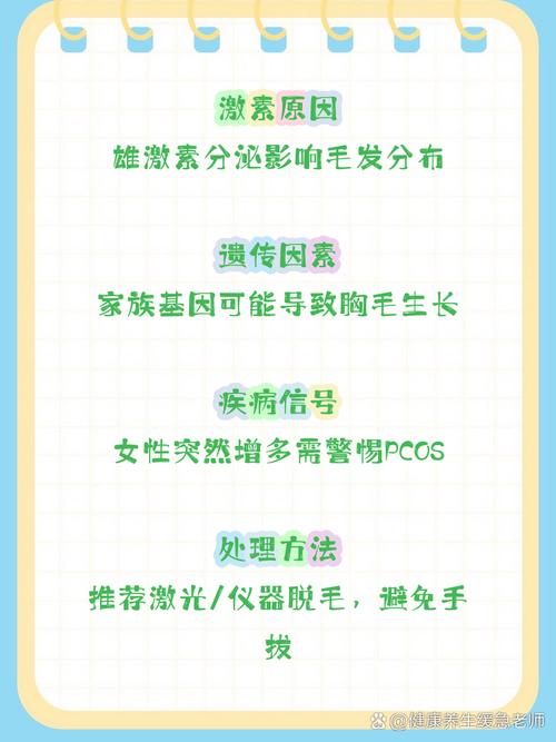 为什么会有胸毛