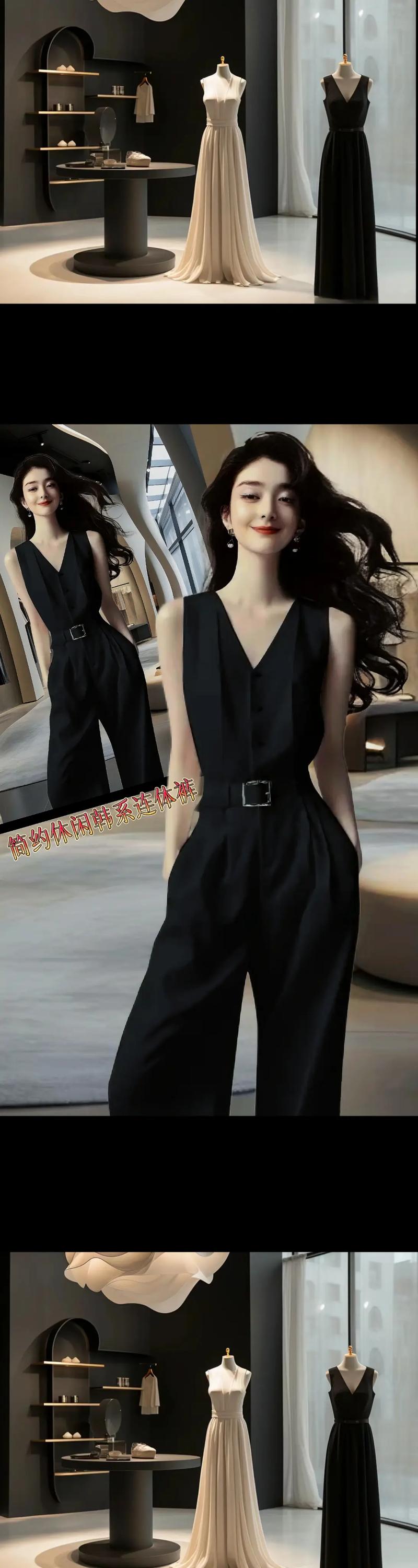 连体裤上衣长怎么搭配