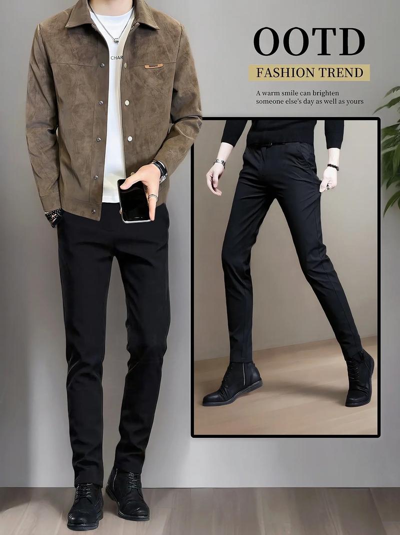 男士休闲裤搭配什么鞋子