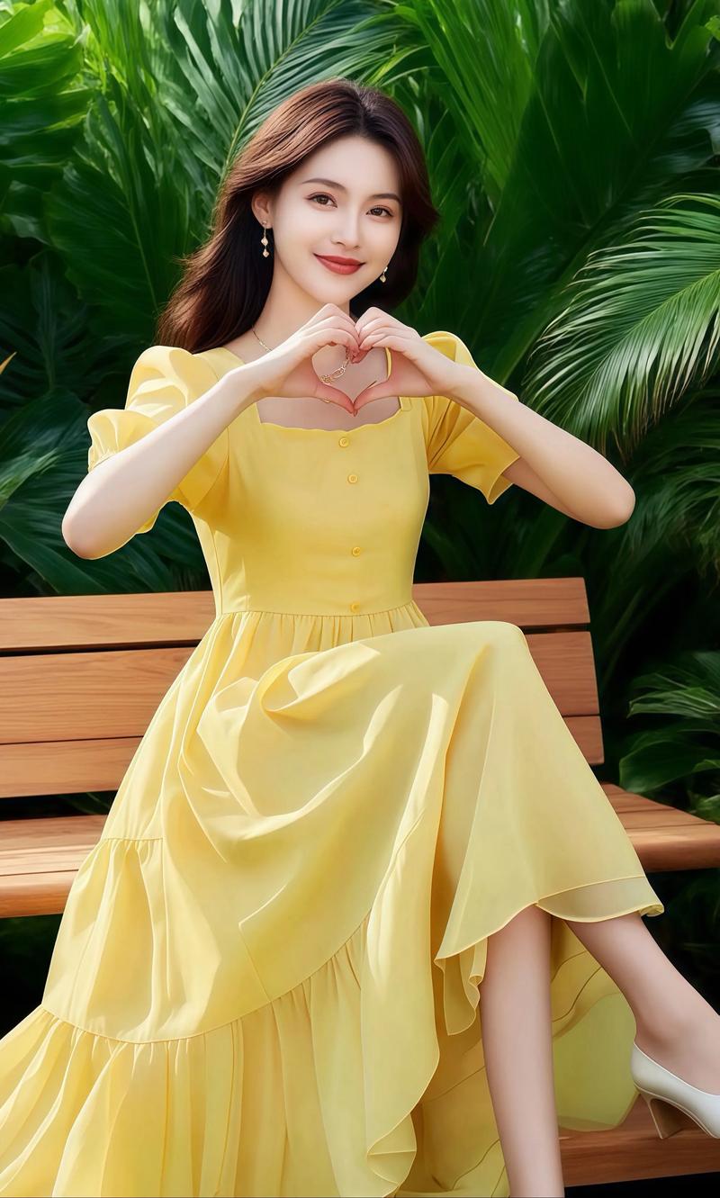 黄裙子怎么搭配