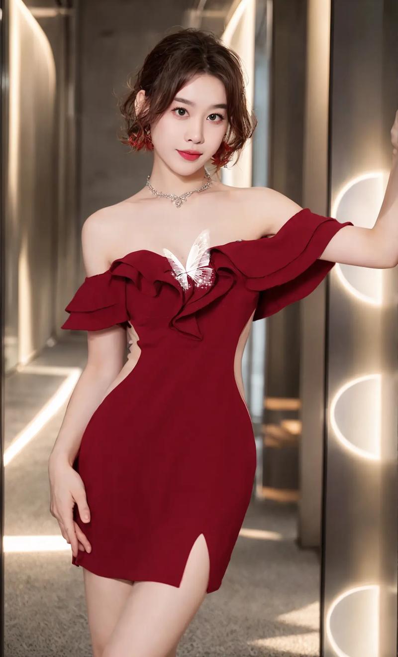 红色晚礼服怎么搭配