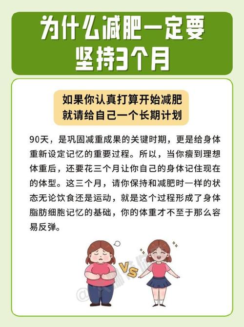 减肥为什么要三个月