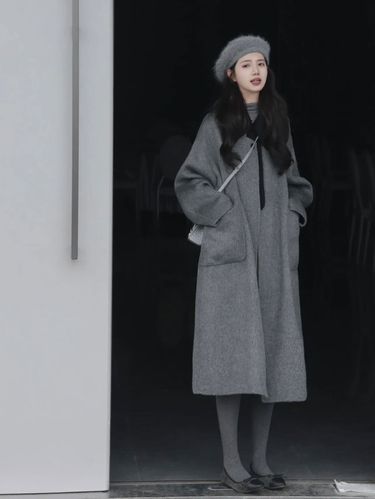 韩版灰色上衣怎么搭配图片大全