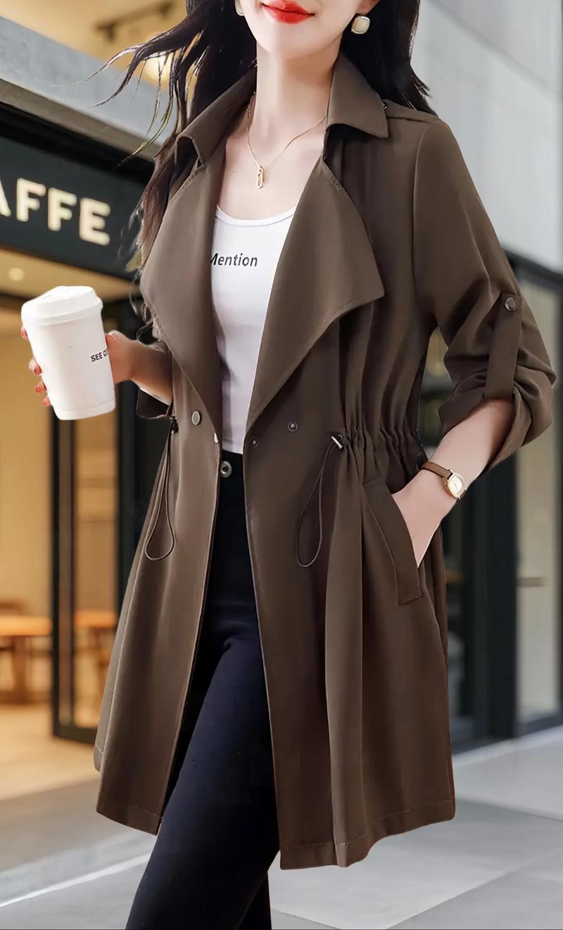 大版风衣怎么搭配