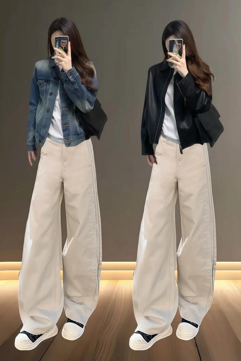 灰牛仔裤配什么上衣