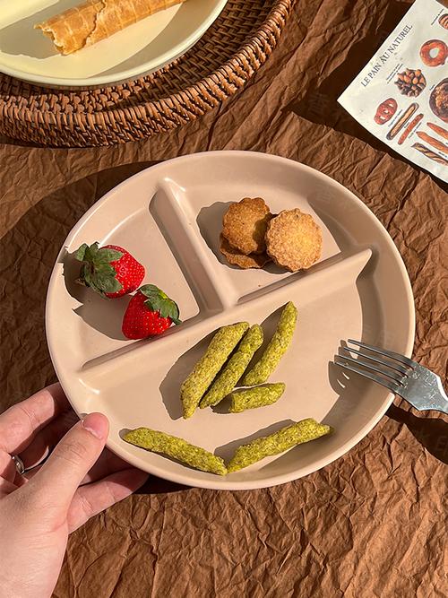 减肥餐盘用什么颜色