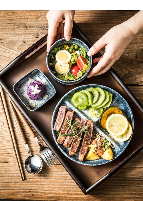 减肥餐盘用什么颜色