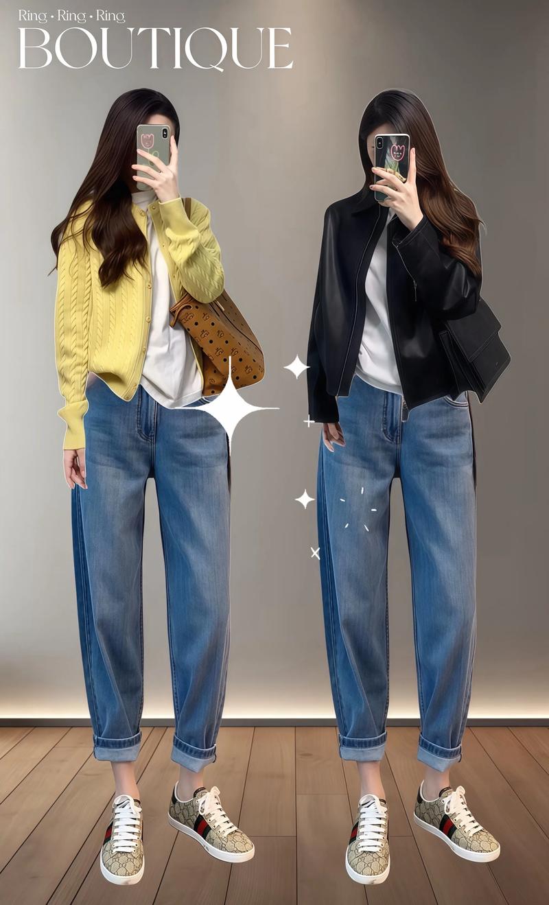 怎么搭配哈伦裤更好看吗