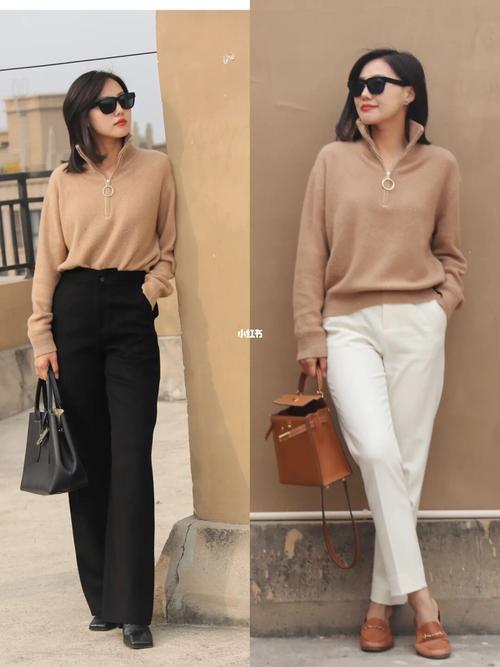 中款套头外套怎么搭配