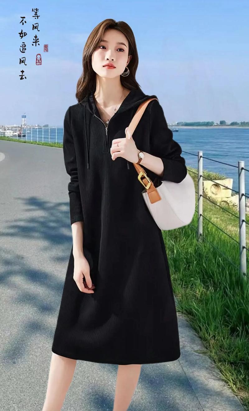 中长版卫衣怎么搭配图片