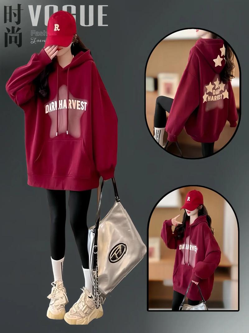 中长版卫衣怎么搭配图片