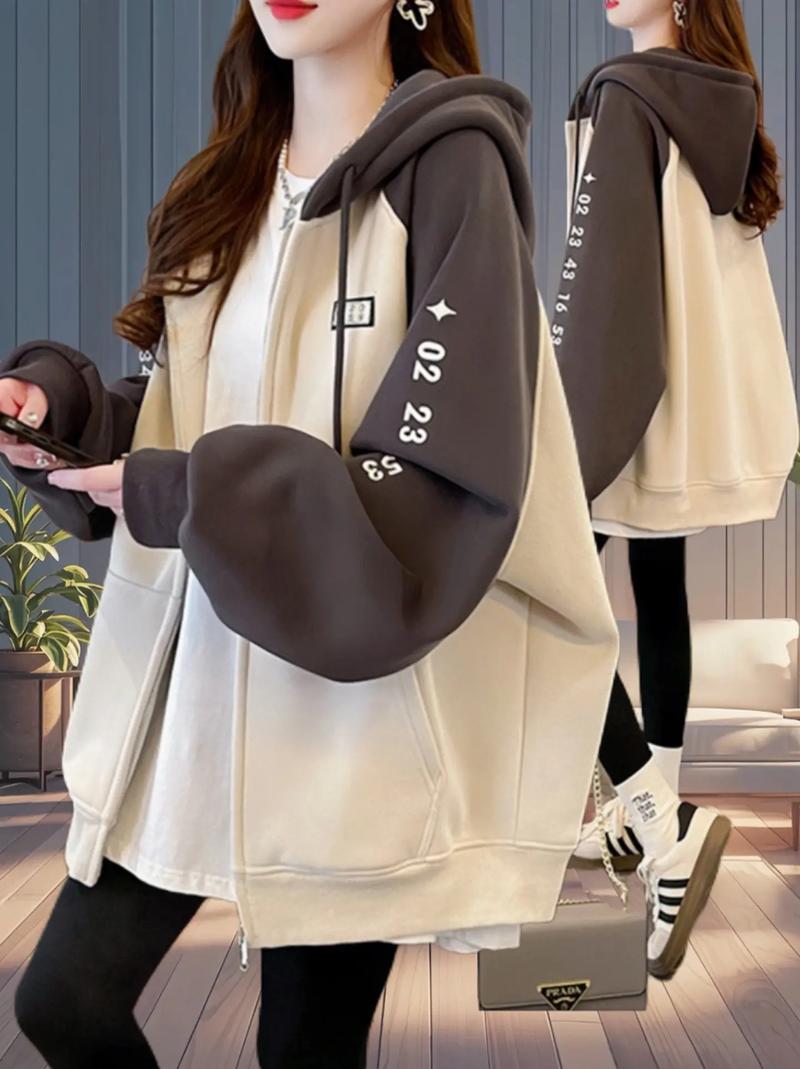 中长版卫衣怎么搭配什么外套