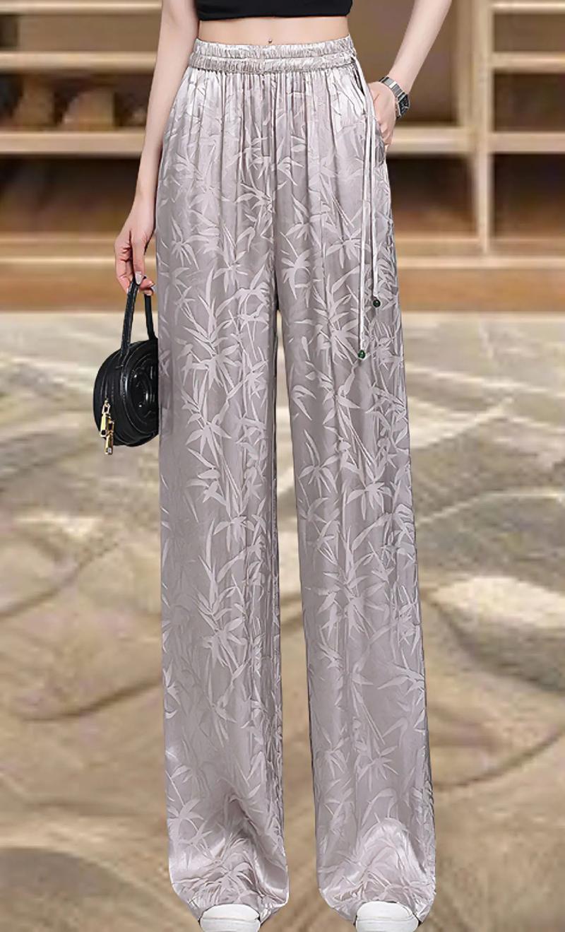 真丝裤子怎么搭配