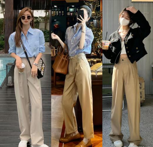 卡其色裤子怎么搭配袄