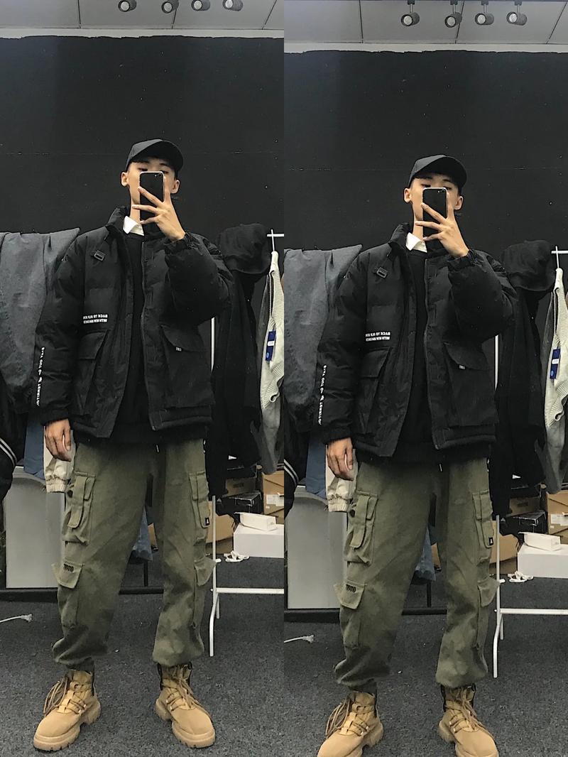 冬天怎么搭配工装裤