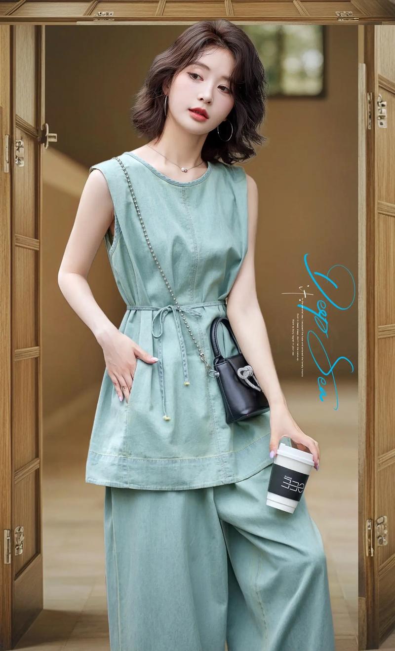 青色裤子怎么搭配